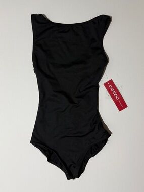 Capezio Boatneck V Back Tank Leotard